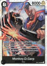 Monkey.D.Garp OP11-095 Super Rare A Fist of Divine Speed One Piece Foil NM/M