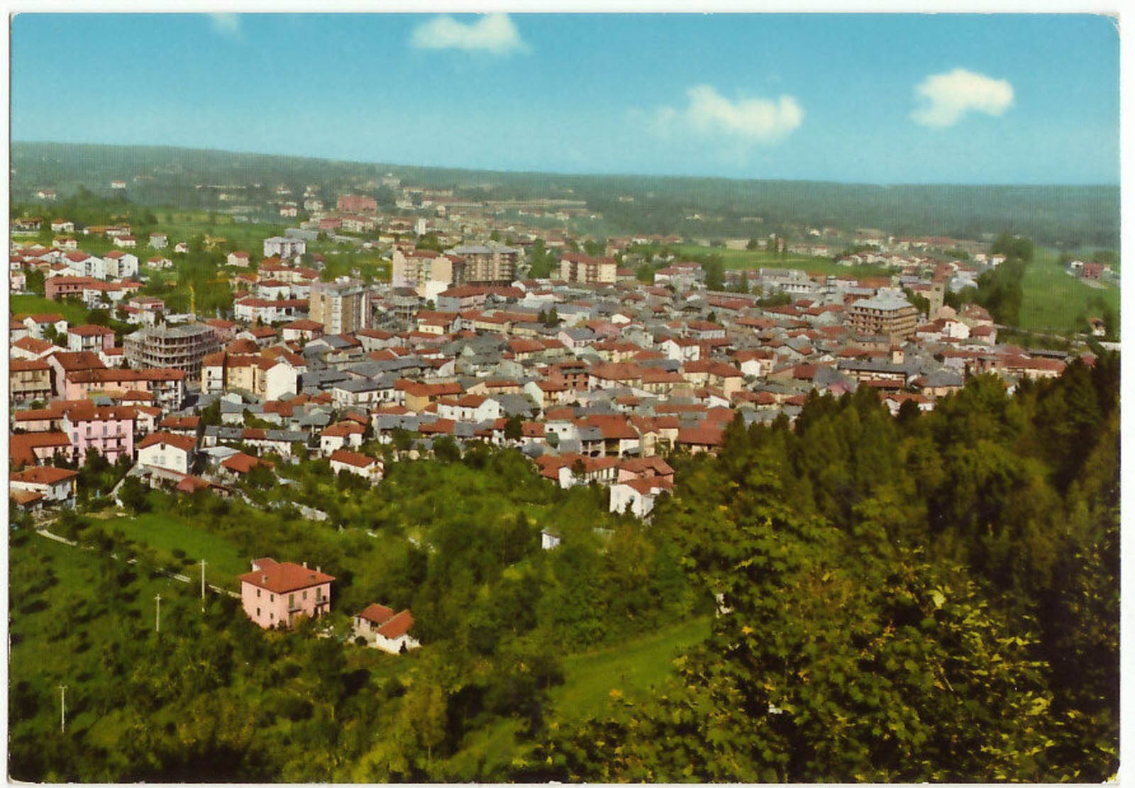 BORGO S. DALMAZZO - CUNEO - PANORAMA - NON VIAGGIATA -