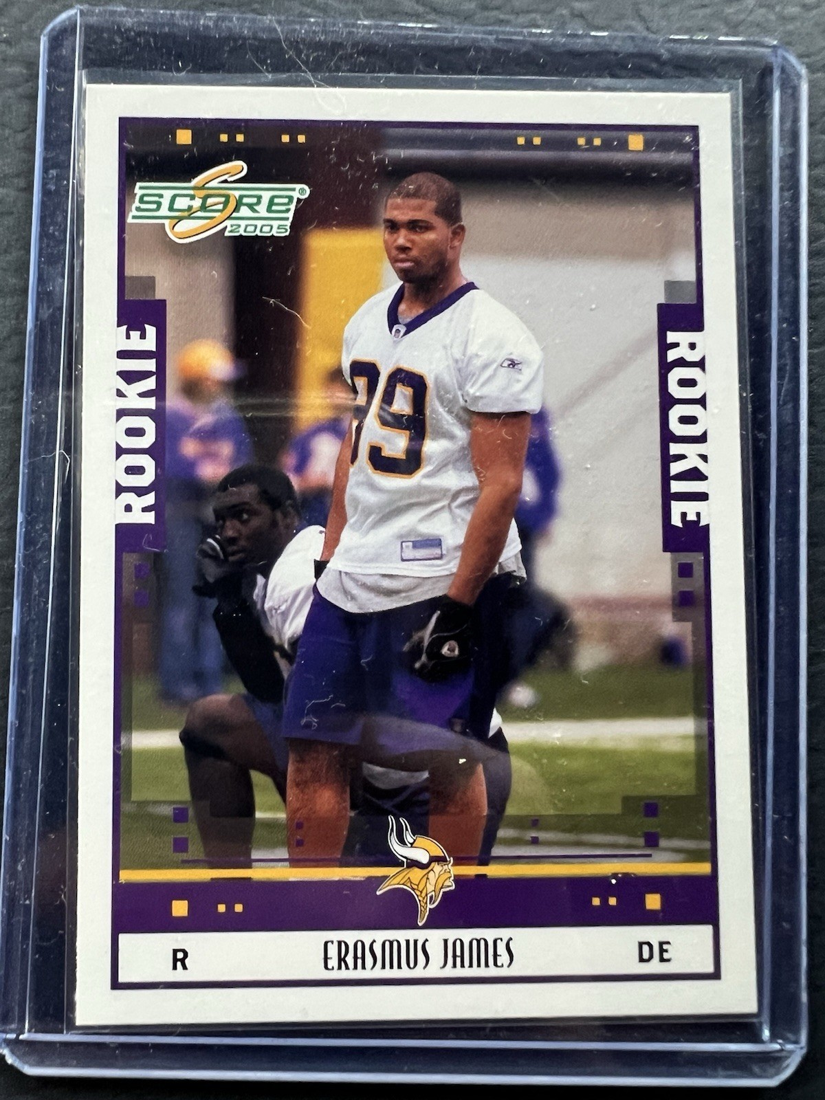 2005 Score - Rookie Erasmus James #347 Revolution /199 (RC)