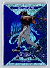 2025 Panini Crusade #82 Luke Keaschall Crusade Blue Mojo