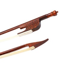 Advance Violin Bow 4/4 Full Size Snakewood Frog Natural Horse Hair Baroque