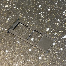 Single Sim Card Tray Holder Replacement Part For Samsung A20 A205,A50 A505 BLACK