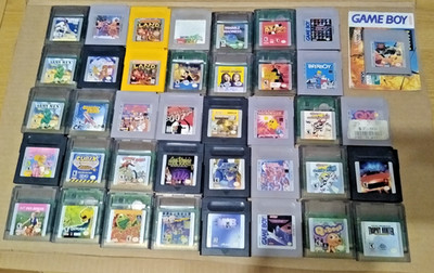 Nintendo Gameboy & Gameboy Color Cartridges - Tested
