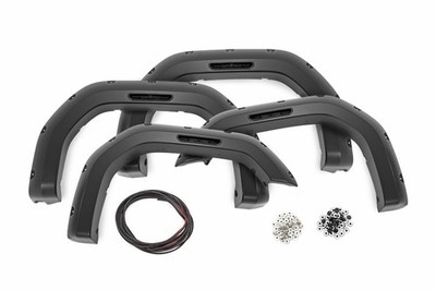 Rough Country Pocket Fender Flare GNO Thunderstorm Gray Sierra 2500/3500HD 20-25