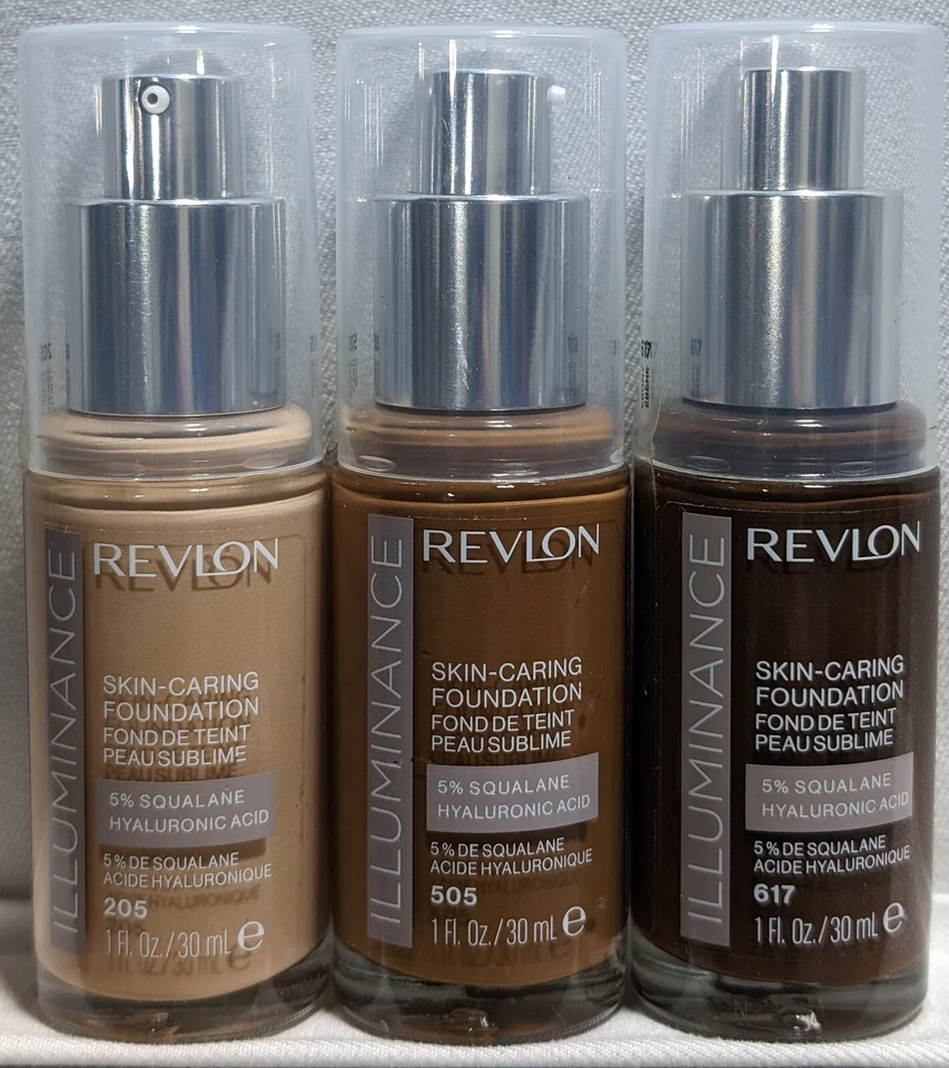 Revlon Illuminance Skin-Caring Liquid Foundation 1 Oz ~ You choose
