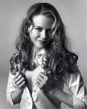 GLOSSY PHOTO PICTURE 8x10 Nicole Kidman Black And White