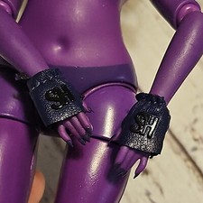 Rainbow High Shadow Monique Verbena Doll Outfit Dark Purple Fingerless SH Gloves