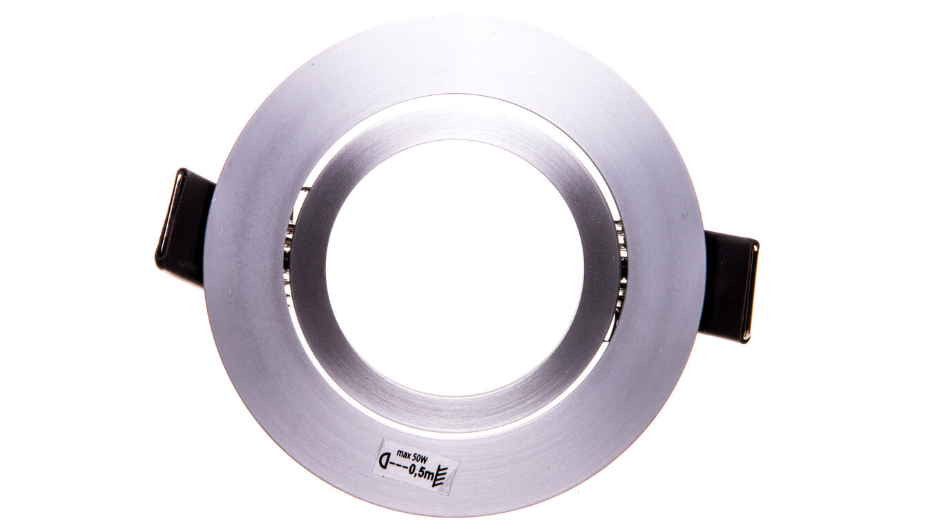 Spotlight 1x50W GX5.3 IIIcl. 12V IP20 EVIT CT-DTO50-AL aluminum 18561 /T2UK