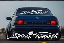 Daily Scraper Jdm Vinyl Decal Sticker Windshield Kdm Euro Boost Low Lowered