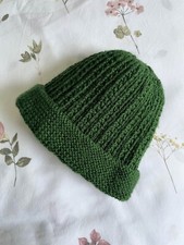 Knitting pattern DK beanie Evergreen