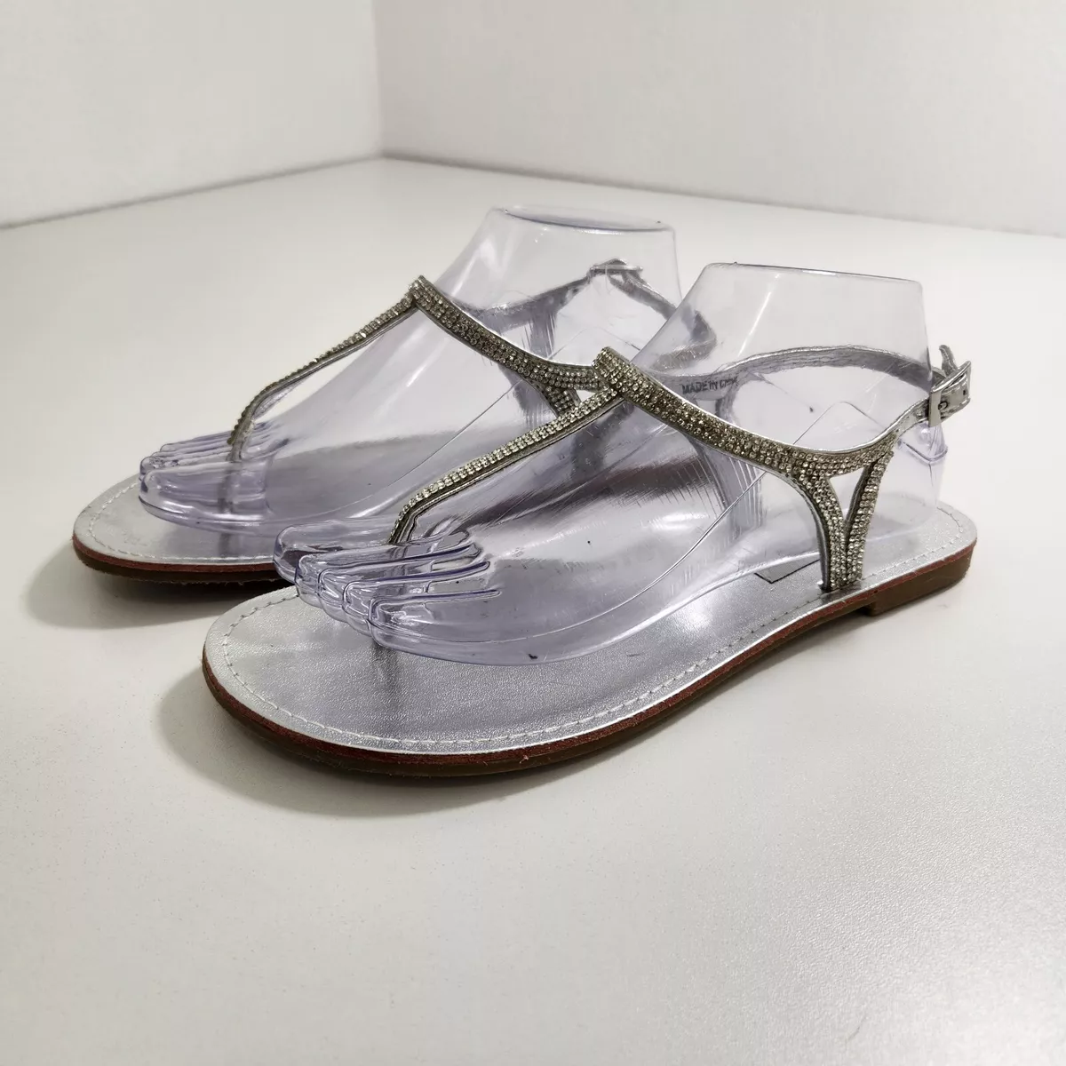 Steve madden best sale jeweled sandals flat