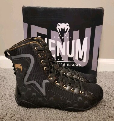 Venum Elite Evo Monog Boxing Shoes - Mens Size 7.5 (Equivalent to Womens Size 9)