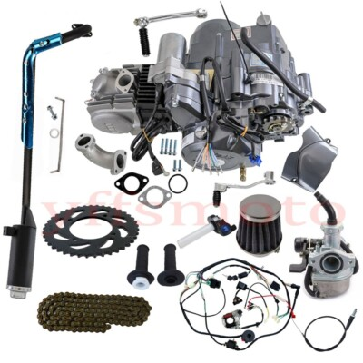 #ad #ad Lifan 125cc Engine Motor Electric Start w Carby for ATC70 CT70 CT110 Z50R CRF70F $598.73