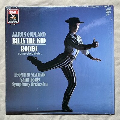 COPLAND Billy The Kid / Rodeo 1986 Vinyl LP Angel DS 537357 - VG+