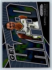 Satou Sabally 2022 Panini Prizm WNBA Get Hyped Dallas Wings #7