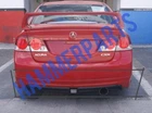 For Acura Csx FD6 (2006-2011) Mugen RR Style Rear Bumper Extension Diffuser -1