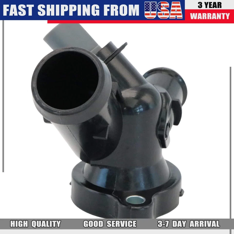 For 2005-2014 Volkswagen Jetta 2.5L 2007-2010 Beetle 2.0L NEW Thermostat Housing - Image 3 of 4