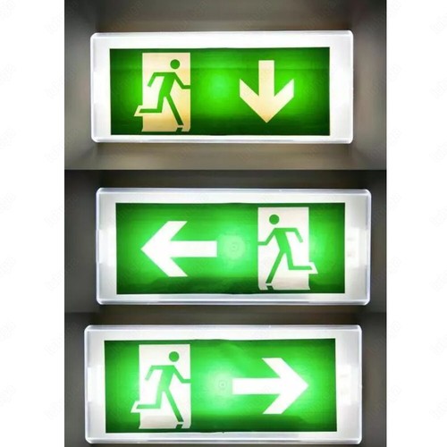 Luce di emergenza LED uscita di emergenza insegna uscita via di fuga luce illuminazione illuminazione di emergenza - Foto 3 di 40