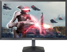 LG - 24" IPS LED FHD FreeSync Monitor HDMI, VGA - Black