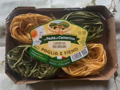 1 x 250g La Pasta di Camerino Paglia e Fieno mit Ei 250g italienische Nudeln