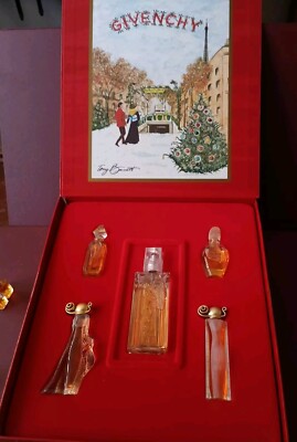 Vintage Givenchy Rare Parfum Samplers. TONY BENNETT CHRISTMAS COLLECTION