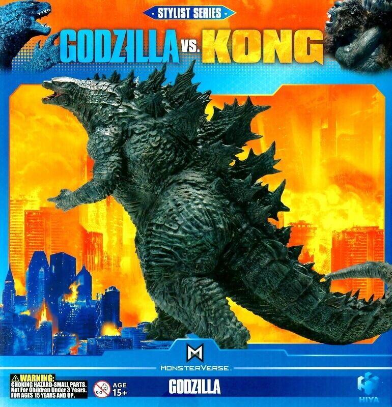 Hiya Toys Godzilla vs. Kong 2021 Stylist Series Godzilla Figure New In