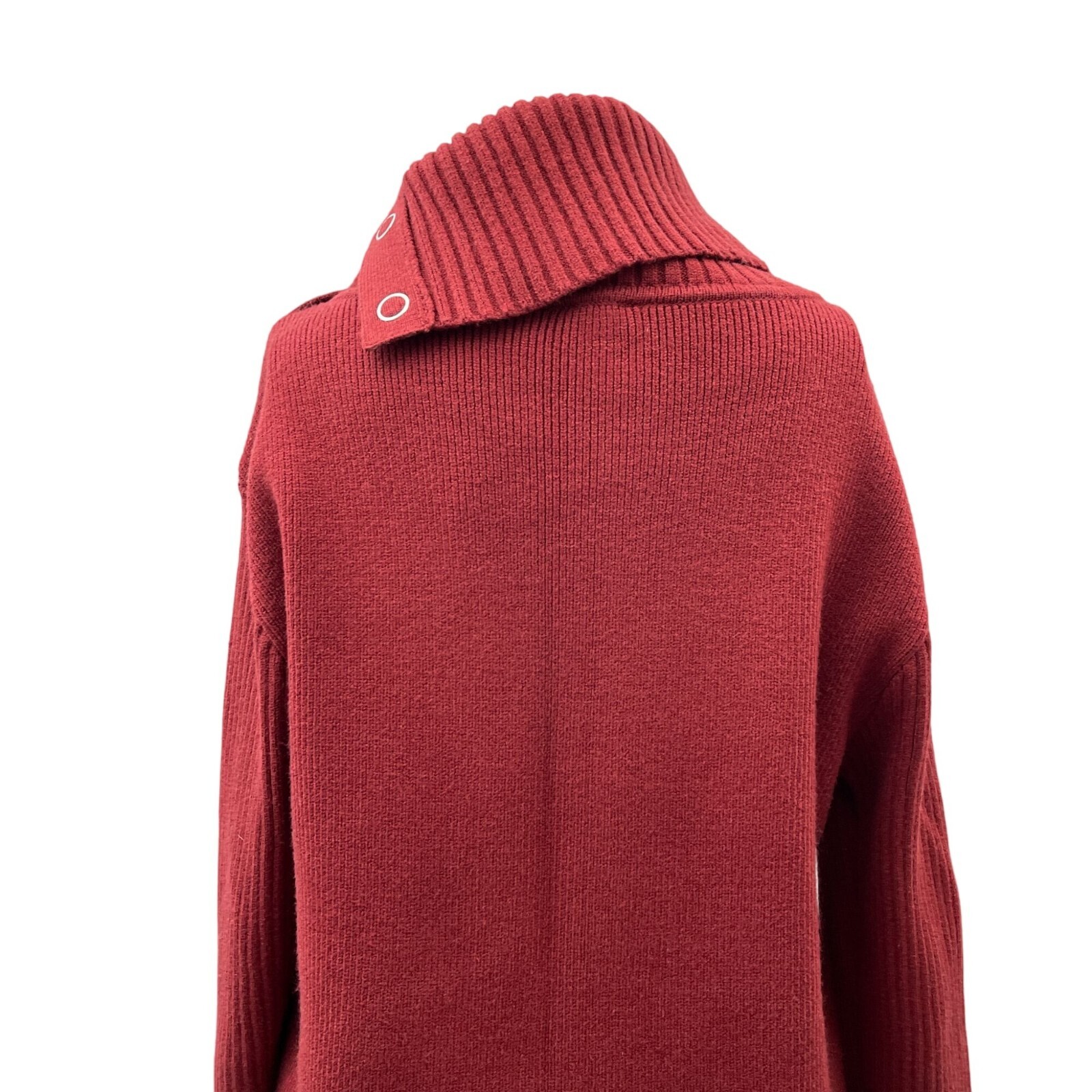 Cabi Pushover Convertible Button Snap Cowlneck Sw… - image 10