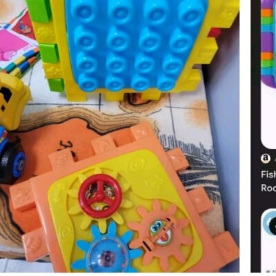 PlayGo Curious Mind Activity Toddler Cube Playmat