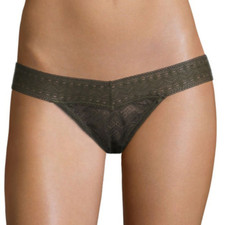 Flirtitude Women's Thong Panties Size X-Large Duffle Green NEW