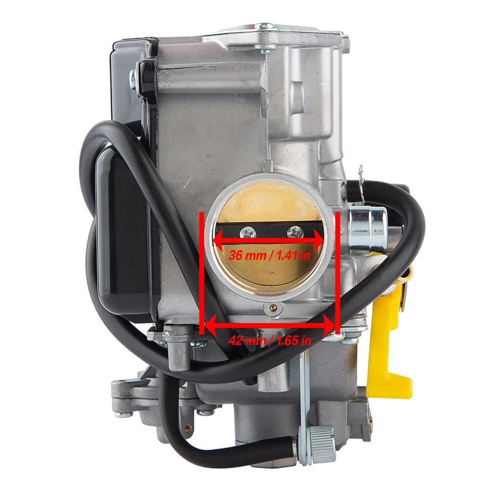 New Carburetor For 1986 Honda TRX 250 TRX250 FOURTRAX ATV Carb 1987-1992 - Image 3 of 4