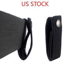 Tactical Molle Duty Belt Handcuff Strap Case 1" Webbing Strap Holder Strong Snap