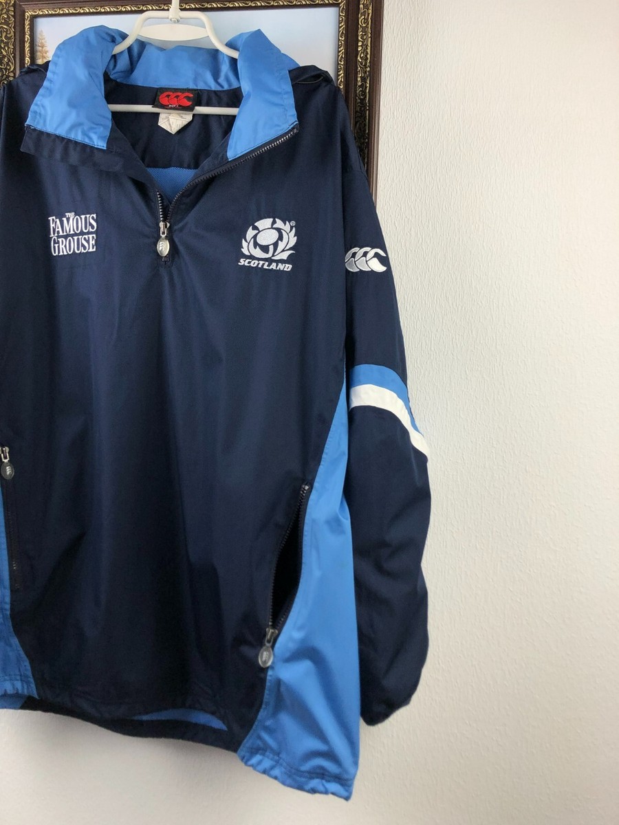 Vintage Canterbury Scotland Rugby Union Jacket Track