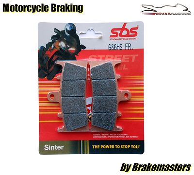 SUZUKI GSX 1300 R HAYABUSA 99-07 SBS FRONT BRAKE PADS Street Excel SINTER 686HS