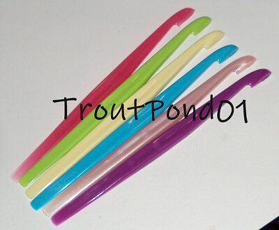 Tupperware Citrus Peelers for Lemon Orange Set 6 Pink Yellow Green Blue Purple