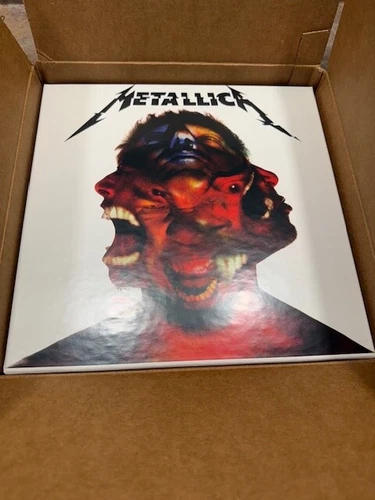 METALLICA HW SELF DESTR 3LP DELUXE VINYL BOX SET & FAC. SEALED MASTER OF PUPPETS