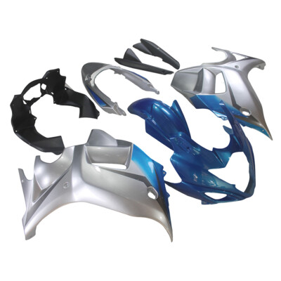 Silver Blue Fairings Plastics for 2008-2013 GSX650F 650 katana Suzuki Bodywork