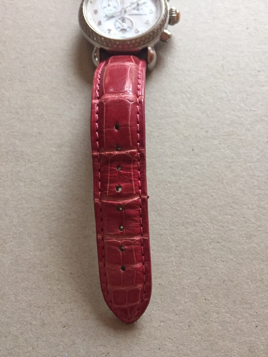 Michelle Round Leather Watch Women main image 2