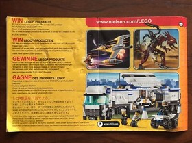 LEGO Star Wars 8014 Clone Walker Battle Pack Instruction Manual ONLY! 