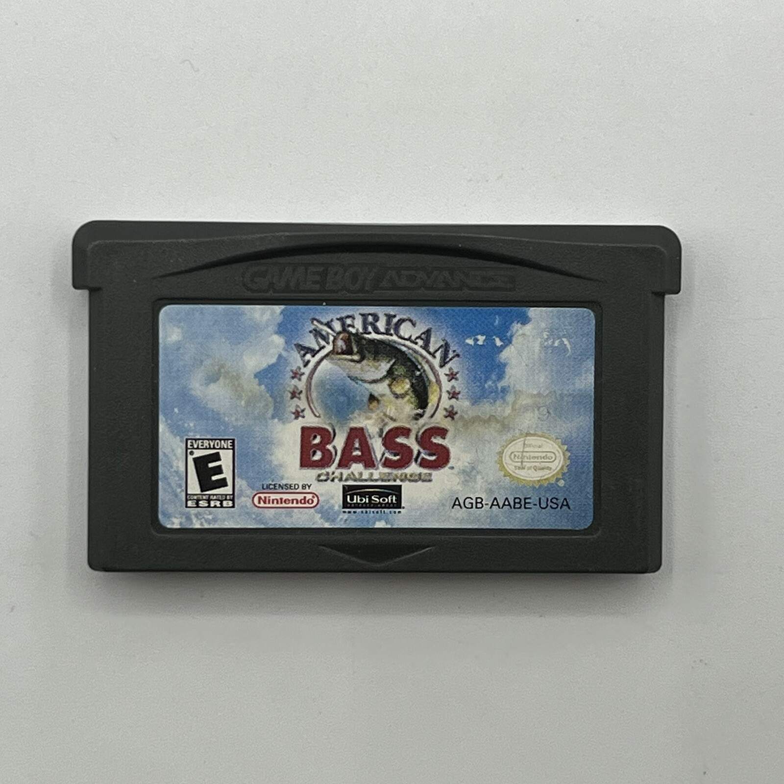 Nintendo Game Boy Advance American Bass Challenge Tested & Working Ubisoft 2001