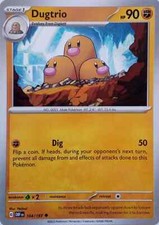 DUGTRIO - UNCOMMON - OBSIDIAN FLAMES - POKEMON CARD - 104/197