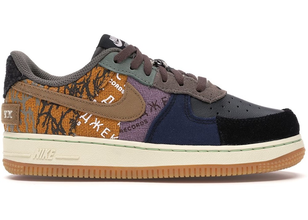 Nike Air Force 1 Low Travis Scott Cactus Jack (PS) Size 12.5c New CQ4565-900