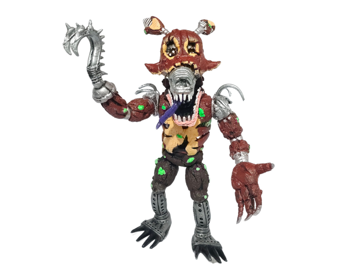 TWISTED FREDDY Figure Animatronic Five Nights At Freddy's MEXICAN FIGURE  FNAF 9”