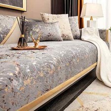 Velvet Anti-Slip Sofa Cover Towel Couch Cushion Cover for Living Room Slipcovers