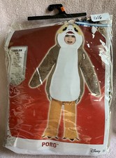 Disney Star Wars PORG Childs Halloween Costume Toddler 3-4 New 2 Piece Critter