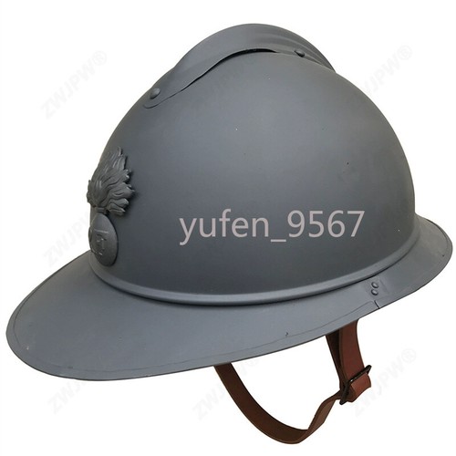 New WWI WW1 French Adrian Helmet Steel Military Soldier Type M1915 M15 Infantry