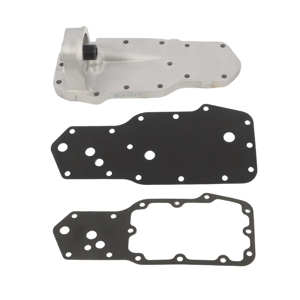 Корпус крепления масляного фильтра для 1989-2002 Dodge для Cummins 6B 6BT 6BTA с прокладками - Изображение 2 из 4