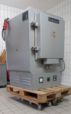 Brennofen Riedhammer 12KW bis 950° / Frontlader / 125 Liter / Steuerbar/380V/32A