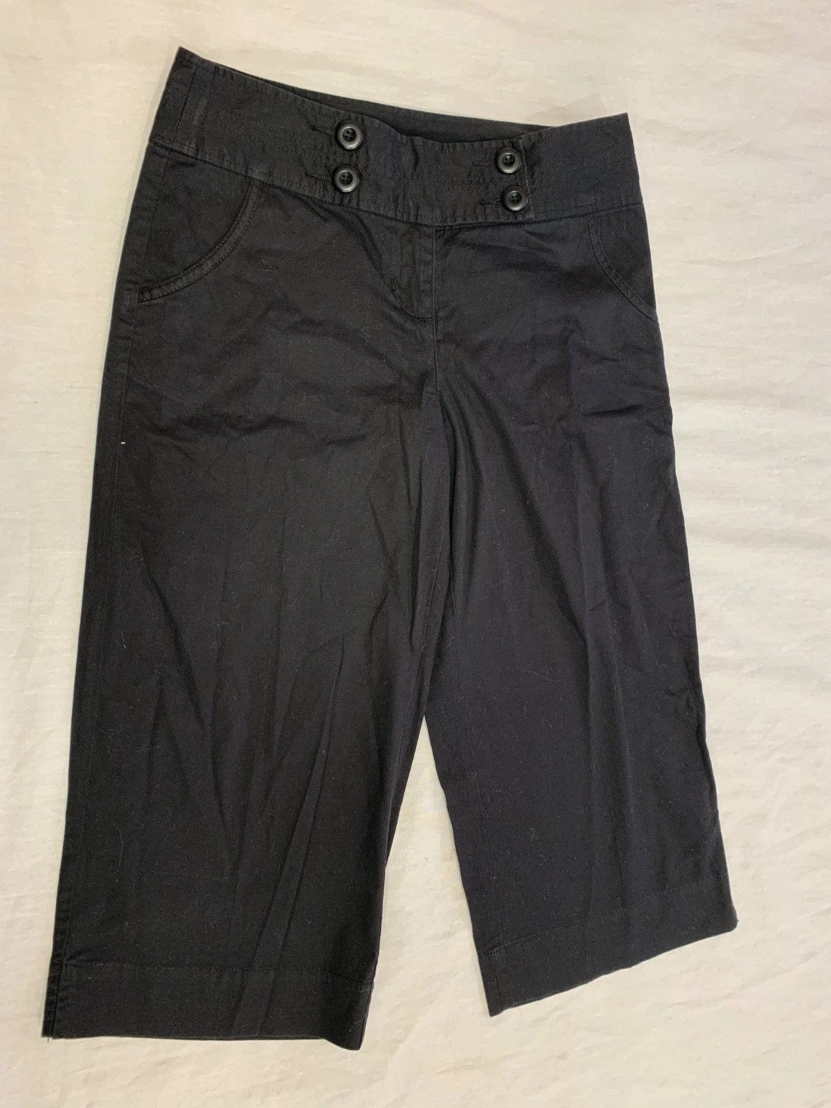STYLE CO WOMENS CAPRIS PANTS SIZE 4 PETITE