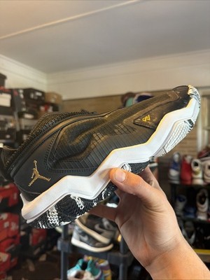 Size 9.5 ** Air Jordan Why Not Zer0.6 Black Gold DO7189-071 Worn 1 Time  