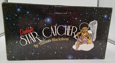 Thomas Blackshear Ebony Visions Daddy s Star Catcher Vintage Figurine w/ COA